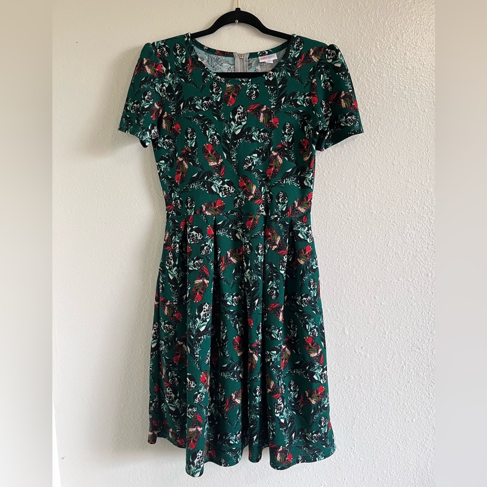 LulaRoe Amelia Fit and flare dress size M